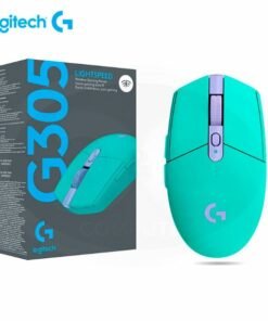 Logitech G G305 - Ratón - óptico - 6 botones - inalámbrico - 2.4 GHz - receptor inalámbrico USB - menta