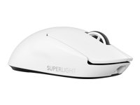 Logitech G PRO X SUPERLIGHT 2 - Ratón - gaming - óptico - 5 botones - inalámbrico - 2.4 GHz - receptor USB de Logitech LIGHTSPEED - blanco