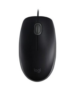 Mouse Con cable Negro Silencioso Logitech M110 Silent