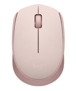 Mouse Inalámbrico Ambidextro Óptico 2.4 GHz Rosa Logitech M170
