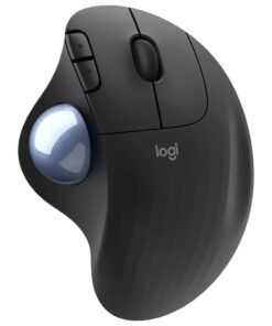 Logitech Ergo M575S Ergonomic Wireless Bluetooth Trackball Mouse Graphite