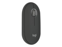 Logitech Pebble Mouse 2 M350s | Inalámbrico Bluetooth Silencioso | Grafito
