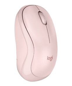 Logitech M240 Silent Bluetooth Mouse, Compact, Portable, Smooth Tracking, Rose - Ratón - 3 botones - inalámbrico - Bluetooth - rosa