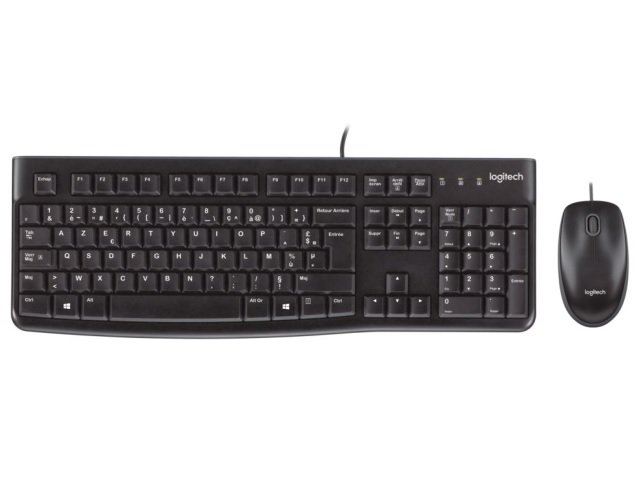 Logitech MK120 Combo Teclado y Ratón USB Cableado 1 Logitech MK120 Combo Teclado y Ratón USB Cableado
