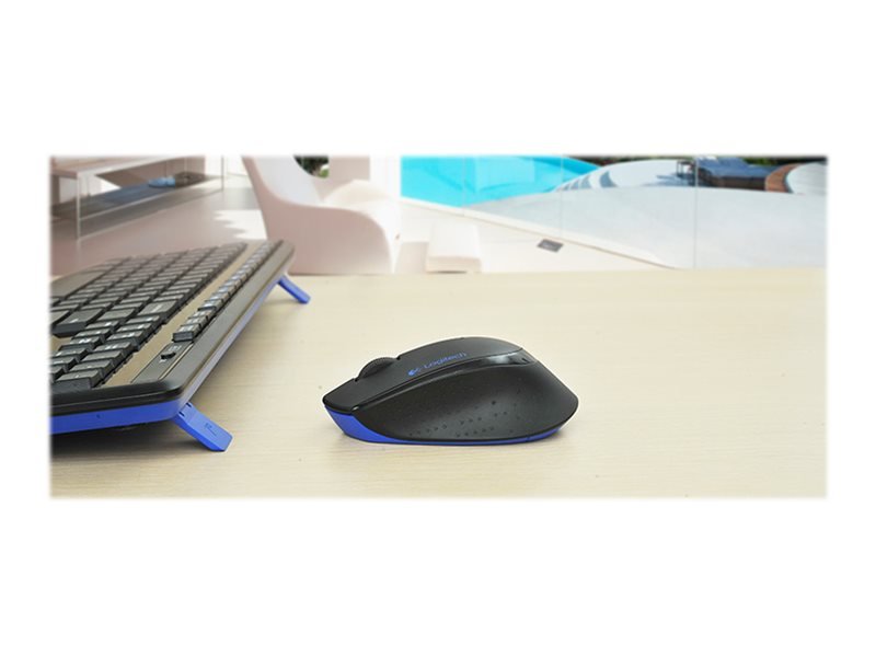 Combo Teclado y Mouse Inalámbrico 2.4GHz QWERTY Español Logitech MK345 1 Combo Teclado y Mouse Inalámbrico 2.4GHz QWERTY Español Logitech MK345