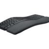 Logitech ERGO K860 - Teclado - inalámbrico - 2.4 GHz, Bluetooth 5.0 - grafito