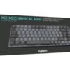 Teclado Inalámbrico Bluetooth Retroiluminado QWERTY Táctil Silencioso Grafito Logitech MX Mechanical Mini 3 Logitech Master Series MX Mechanical Mini - Teclado - retroiluminación - inalámbrico - Bluetooth LE - QWERTY - español - interruptor: táctil silencioso - grafito