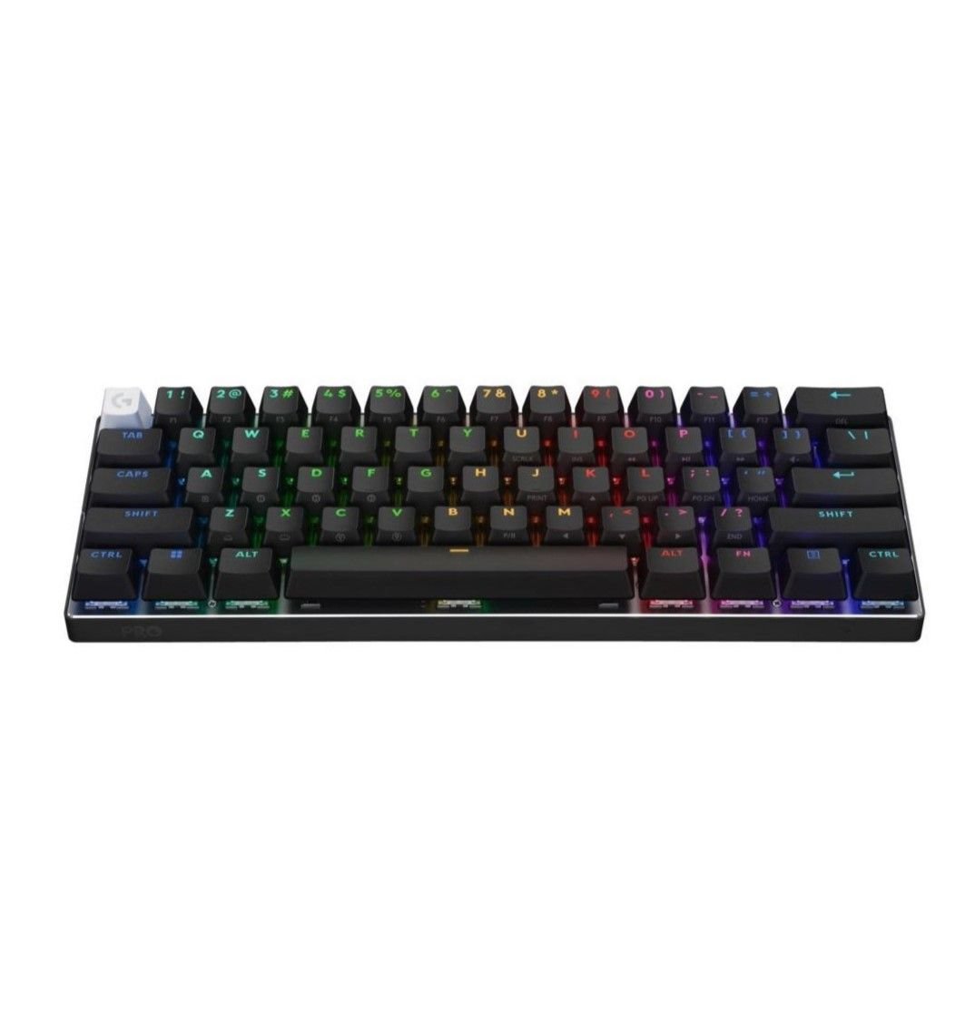 Teclado Gamer Inalámbrico Tactile Black Logitech PRO X60 1 Logitech - Keyboard - Wireless - Black - PRO X60 - Tactile Black