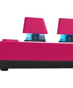 Logitech G PRO X TKL LIGHTSPEED Wireless Gaming Keyboard, Tactile Switches (GX Brown), Magenta - Teclado - retroiluminación - inalámbrico - 2.4 GHz, Bluetooth - QWERTY - EE. UU. - interruptor: GX Brown Tactile - magenta