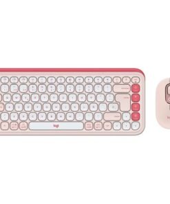 Logitech Pop Icon Combo Rose - Teclado y Ratón Inalámbrico