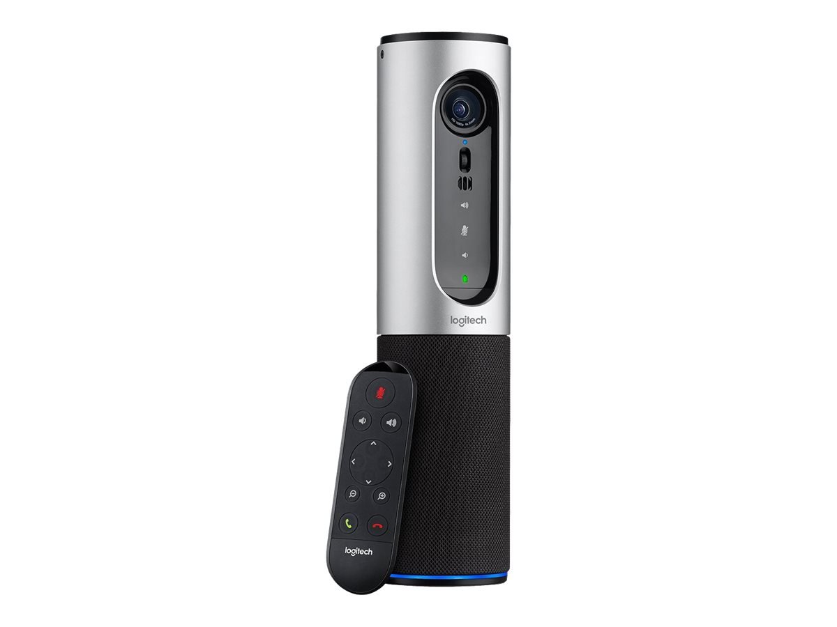 Logitech ConferenceCam Connect - Cámera de conferencias - color - 1920 x 1080 - 720p, 1080p - audio - wired - HDMI - Wi-Fi - Bluetooth 4.0 / NFC - USB 2.0 - H.264 1 Logitech ConferenceCam Connect - Cámera de conferencias - color - 1920 x 1080 - 720p, 1080p - audio - wired - HDMI - Wi-Fi - Bluetooth 4.0 / NFC - USB 2.0 - H.264