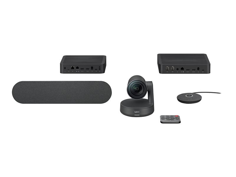 Kit de Videoconferencia con Cámara y Micrófono USB Logitech 1 Kit de Videoconferencia con Cámara y Micrófono USB Logitech