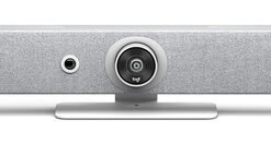 Logitech Rally Bar Mini - Dispositivo de vídeoconferencia - Certificado por Zoom, Certificado para Equipos de Microsoft - blanco