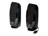 Logitech S150 - Altavoces - para PC - USB - 1.2 vatios (Total) - negro