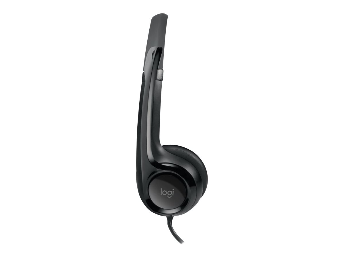 Logitech H390 USB Headset Cableado para Videollamadas y Oficina 1 Logitech H390 USB Headset Cableado para Videollamadas y Oficina