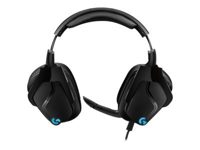 Logitech G935 - Auricular - 7.1 canales - tamaño completo - 2,4 GHz - inalámbrico - conector de 3,5 mm - negro, azul 1 Logitech G935 - Auricular - 7.1 canales - tamaño completo - 2,4 GHz - inalámbrico - conector de 3,5 mm - negro, azul