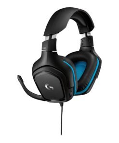 Logitech G432 - Auricular - 7.1 canales - tamaño completo - cableado - USB, conector de 3,5 mm - negro