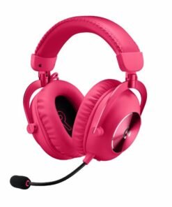 Logitech G PRO X 2 LIGHTSPEED Wireless Gaming Headset, Magenta - Auricular - tamaño completo - Bluetooth / LIGHTSPEED - inalámbrico, cableado - conector de 3,5 mm - aislamiento de ruido