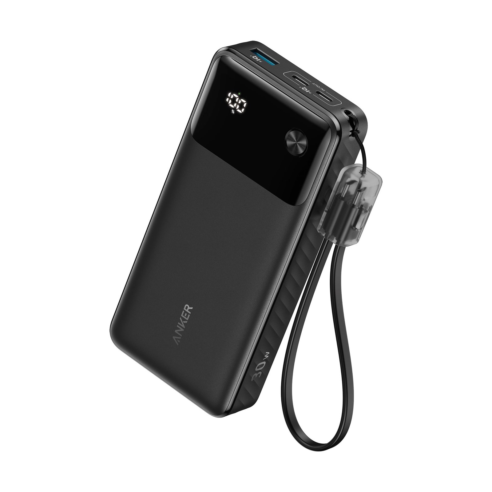 Anker Power Bank 20000mAh 30W | Cable USB-C Integrado 1 Anker Power Bank 20000mAh 30W | Cable USB-C Integrado