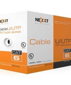 Nexxt Professional Cable UTP Cat6 | Bobina 305m Gris | Ethernet Gigabit 24AWG