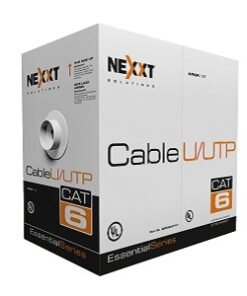Nexxt Essential Cat6 UTP Cable 4P 24AWG CMX 102m GR