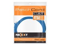 Nexxt Cable de Red Ethernet CAT 5e RJ45 3m Azul