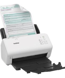 Brother ADS-4300N - Escáner de documentos - CIS dual - a dos caras - A4 - 600 ppp x 600 ppp - hasta 40 ppm (mono) / hasta 40 ppm (color) - Alimentador automático de documentos (ADF) (80 hojas) - USB 3.0, LAN