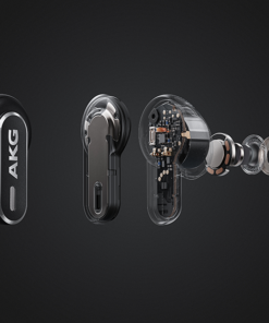 AKG N5 Hybrid Auriculares Inalámbricos con Cancelación de Ruido - Negros