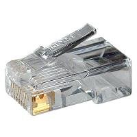 Nexxt Conector RJ45 Contactos Dorados 30u para Redes CAT5e/CAT6 - Pack de 100 Unidades