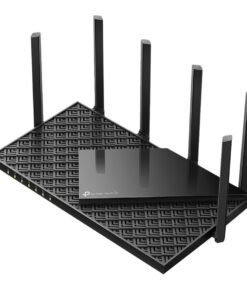 TP-LINK Archer AXE75 V1 - Enrutador inalámbrico conmutador de 4 puertos - 1GbE - Wi-Fi 6E - Multibanda