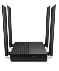 Router Inalámbrico 4 Puertos 1GbE Wi-Fi 5 Doble Banda TP-LINK Archer C64 V1