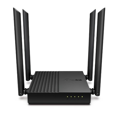 Router Inalámbrico 4 Puertos 1GbE Wi-Fi 5 Doble Banda TP-LINK Archer C64 V1 1 Router Inalámbrico 4 Puertos 1GbE Wi-Fi 5 Doble Banda TP-LINK Archer C64 V1