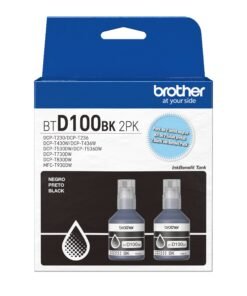 Botella de Tinta Original Negra Brother BTD100BK