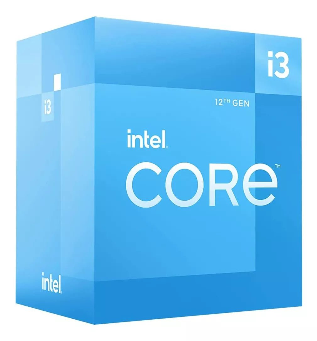 Intel Core i3 12100 - 3.3 GHz - 4 núcleos - 8 hilos - 12 MB caché - LGA1700 Socket - Caja 1 Intel Core i3 12100 - 3.3 GHz - 4 núcleos - 8 hilos - 12 MB caché - LGA1700 Socket - Caja