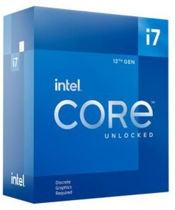 Procesador 12 núcleos 20 hilos 25MB caché LGA1700 Socket Intel Core i7 12700KF