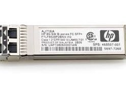 HPE - Módulo de transceptor SFP+ - canal de fibra de 8 Gb (onda corta) - Fibre Channel (paquete de 4) - para Modular Smart Array 2040 SAN Controller, 2040 SAS Controller