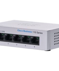 Switch 5 Puertos Gigabit No Gestionado Cisco Business 110-5T-D