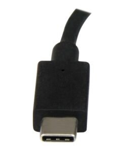 StarTech.com USB C to HDMI Adapter - USB 3.1 Type C Converter - 4K 30Hz UHD - Adaptador de vídeo - 24 pin USB-C macho a HDMI hembra - 14.7 cm - negro - admite 4K30Hz (3840 x 2160) - para P/N: BNDTB10GI, BNDTB210GSFP, BNDTB410GSFP, BNDTB4M2E1, BNDTBUSB3142, TB3DK2DPM2