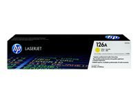 Tóner Original HP 126A Amarillo (CE312A) Compatible con HP LaserJet Pro CP1025, M175, M275
