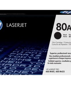 HP 80A - Negro - original - LaserJet - cartucho de tóner (CF280A) - para LaserJet Pro 400 M401, MFP M425