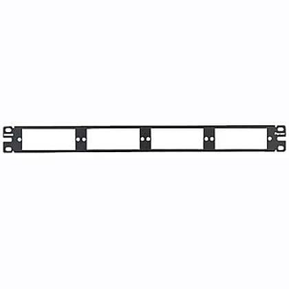 Adaptador de panel de conexiones 19 pulgadas negro Panduit 1 Adaptador de panel de conexiones 19 pulgadas negro Panduit