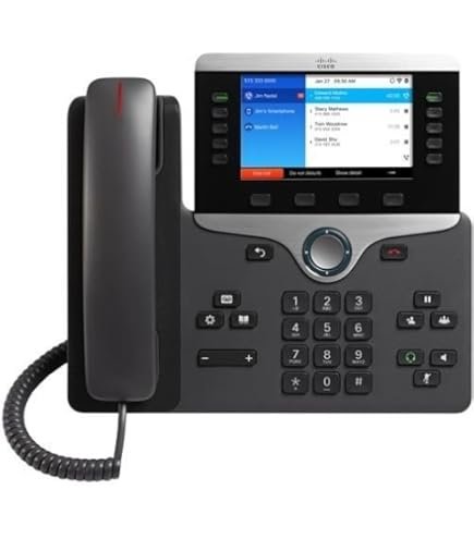 Cisco IP Phone 8811 - Teléfono VoIP - SIP, RTCP, RTP, SRTP, SDP - 5 líneas 1 Cisco IP Phone 8811 - Teléfono VoIP - SIP, RTCP, RTP, SRTP, SDP - 5 líneas