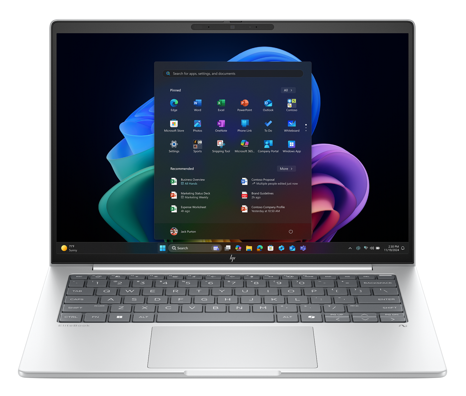 HP - Notebook - Intel Core Ultra 7 258V / 4.8 GHz - 32 GB - LPDDR5X SDRAM - SSD - Integrated graphics 1 HP - Notebook - Intel Core Ultra 7 258V / 4.8 GHz - 32 GB - LPDDR5X SDRAM - SSD - Integrated graphics