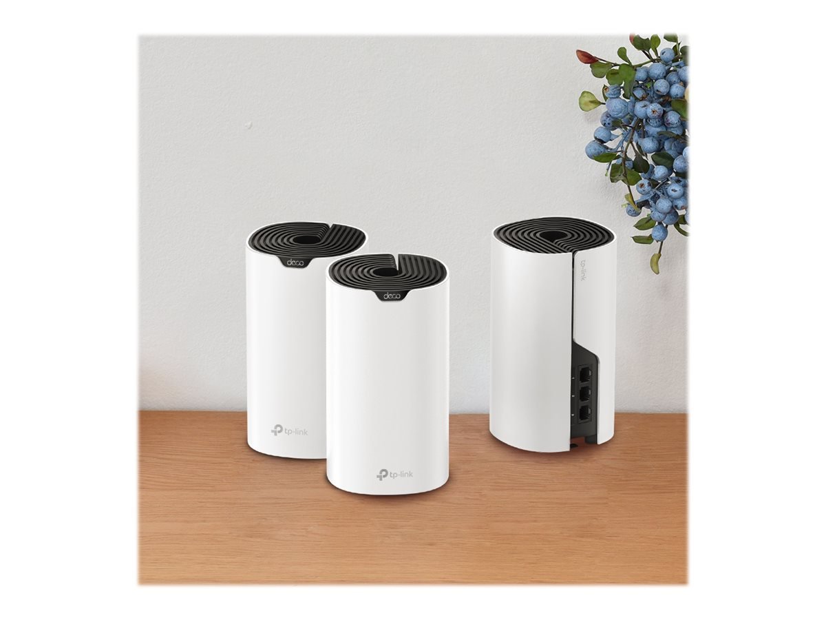 TP-LINK Deco S7 V1.6 - Sistema Wi-Fi - (3 enrutadores) - malla 1GbE - Wi-Fi 5 - Doble banda 1 TP-LINK Deco S7 V1.6 - Sistema Wi-Fi - (3 enrutadores) - malla 1GbE - Wi-Fi 5 - Doble banda