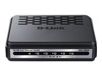 D-Link DES 1005A - Conmutador - sin gestionar - 5 x 10/100 - sobremesa