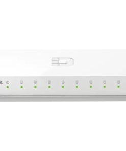 D-Link DES 1008C - Conmutador - sin gestionar - 8 x 10/100