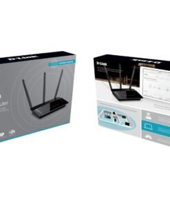 D-Link AC1750 High Power Wi-Fi Gigabit Router - Enrutador inalámbrico conmutador de 4 puertos - 1GbE Doble banda