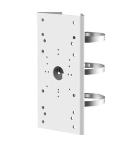 Hikvision DS-1275ZJ-SUS - Montura para cámara - instalable en columna - blanco - para Pro Series DS-2CD2T87; Pro Series EasyIP 2.0 Plus with AcuSense; 4.0 with ColorVu