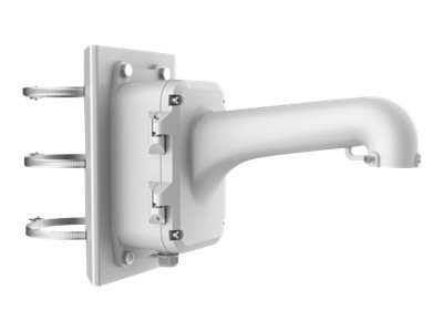 Montaje Cámara Domo con Caja Conexiones para Poste Blanco Hikvision DS-1604ZJ-Box-Pole 1 Hikvision DS-1604ZJ-Box-Pole - Montaje de cúpula de cámara - con caja de conexiones - instalable en poste - HIK blanco - para Pro Series DS-2DE7225, 2DE7A232; Ultra Series DarkFighter DS-2DF8242, 2DF8442