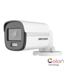 Hikvision 4MP Cámara de red tipo bala fija ColorVu con luz híbrida inteligente - Micrófono incorporado - 4MP - Exterior - H.265+ - Focal fija 2.8 mm - 2560 × 1440 - WDR 120DB - IP67